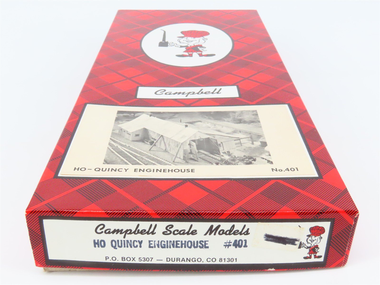 HO 1/87 Scale Campbell Scale Models Kit 401 Quincy Engine House