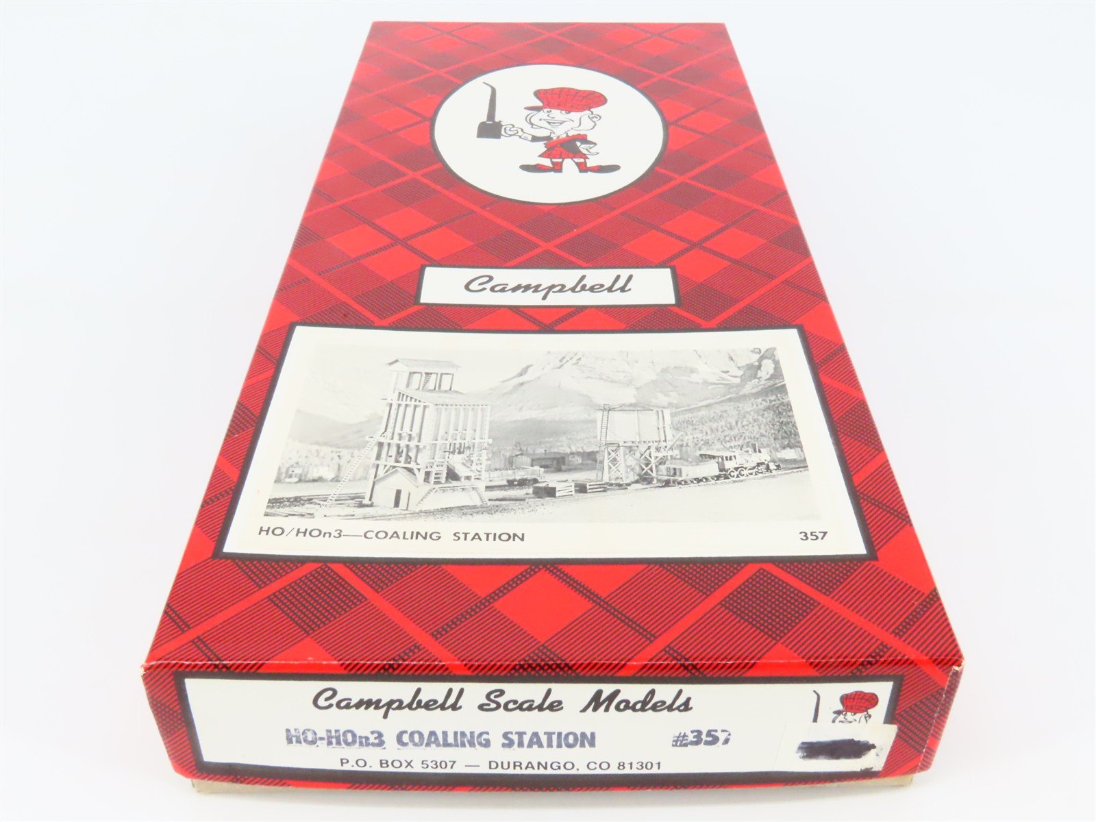 HO/HOn3 Scale Campbell Scale Models Kit 357 Coaling Station