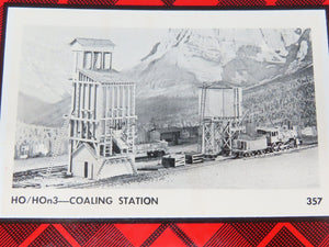 HO/HOn3 Scale Campbell Scale Models Kit 357 Coaling Station