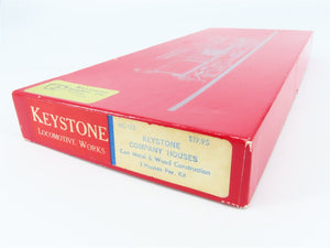 HO 1/87 Scale Keystone Locomotive Works Kit HO-122 Keystone Company Houses