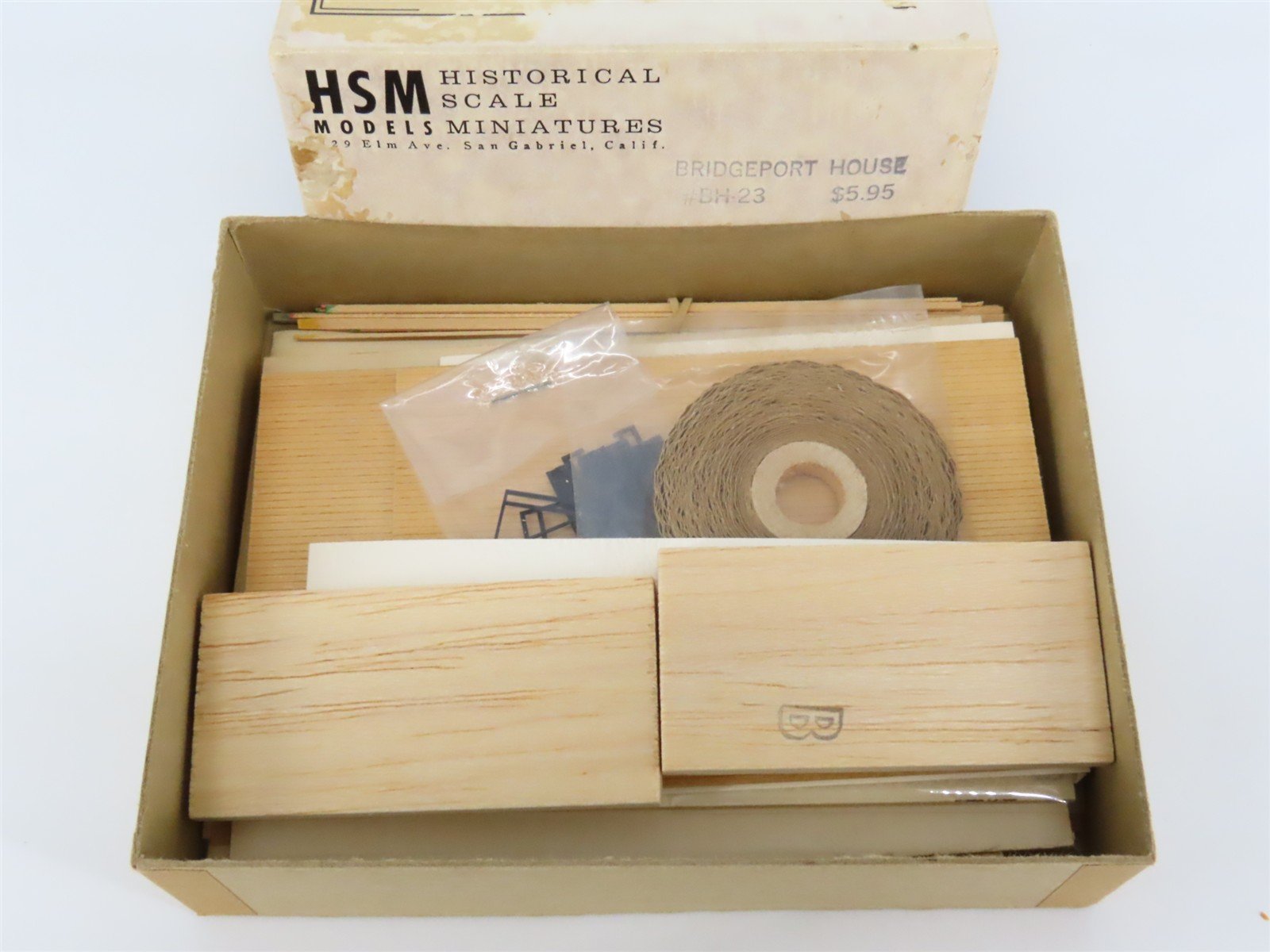 HO 1/87 Scale HSM Models Kit BH-23 Bridgeport House
