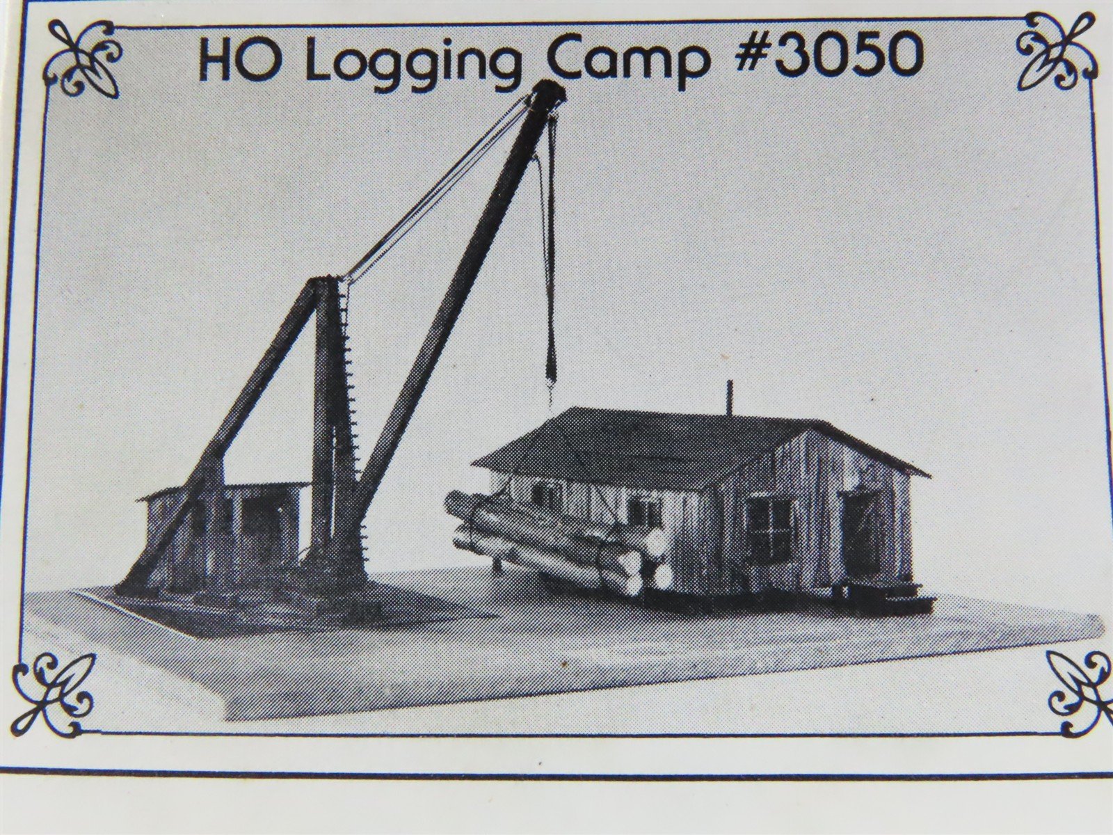 HO 1/87 Scale Suncoast Models Kit 3050 Logging Camp