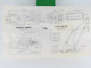 HO 1/87 Scale Suncoast Models Kit 3050 Logging Camp