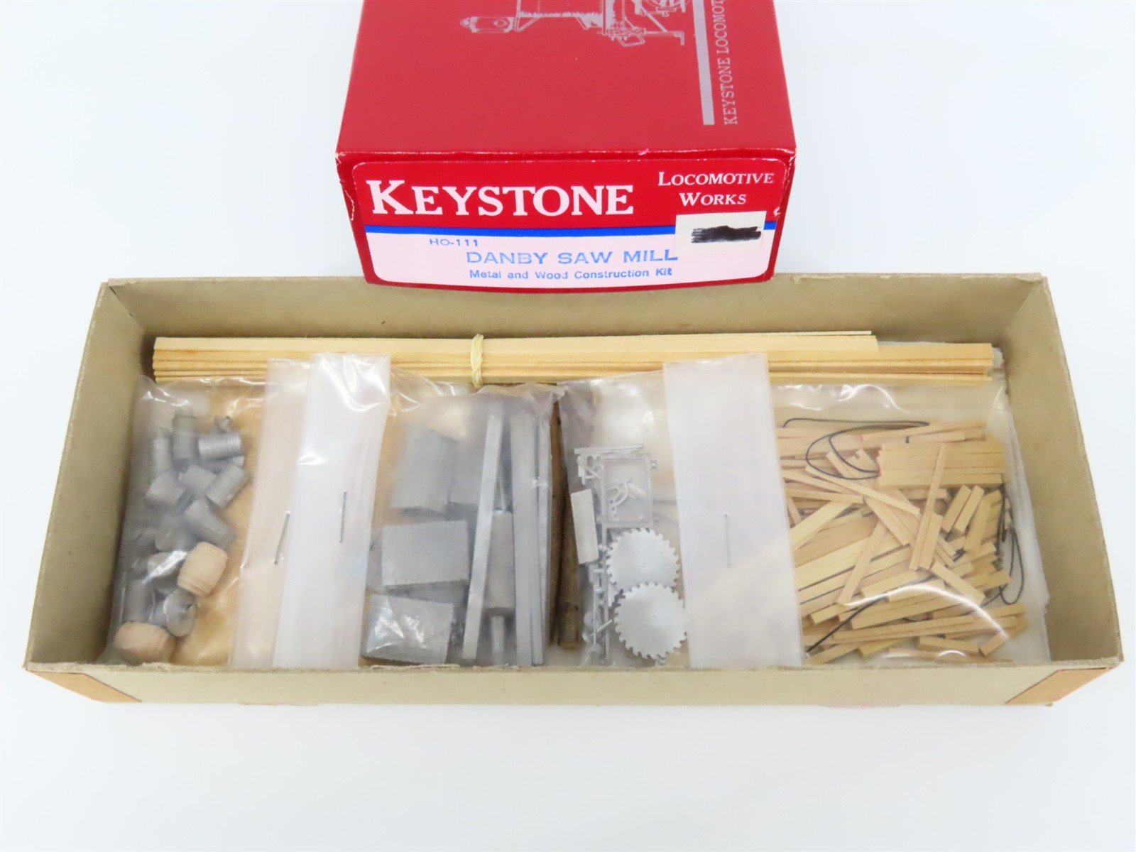 HO 1/87 Scale Keystone Locomotive Works Kit HO-111 Danby Saw Mill
