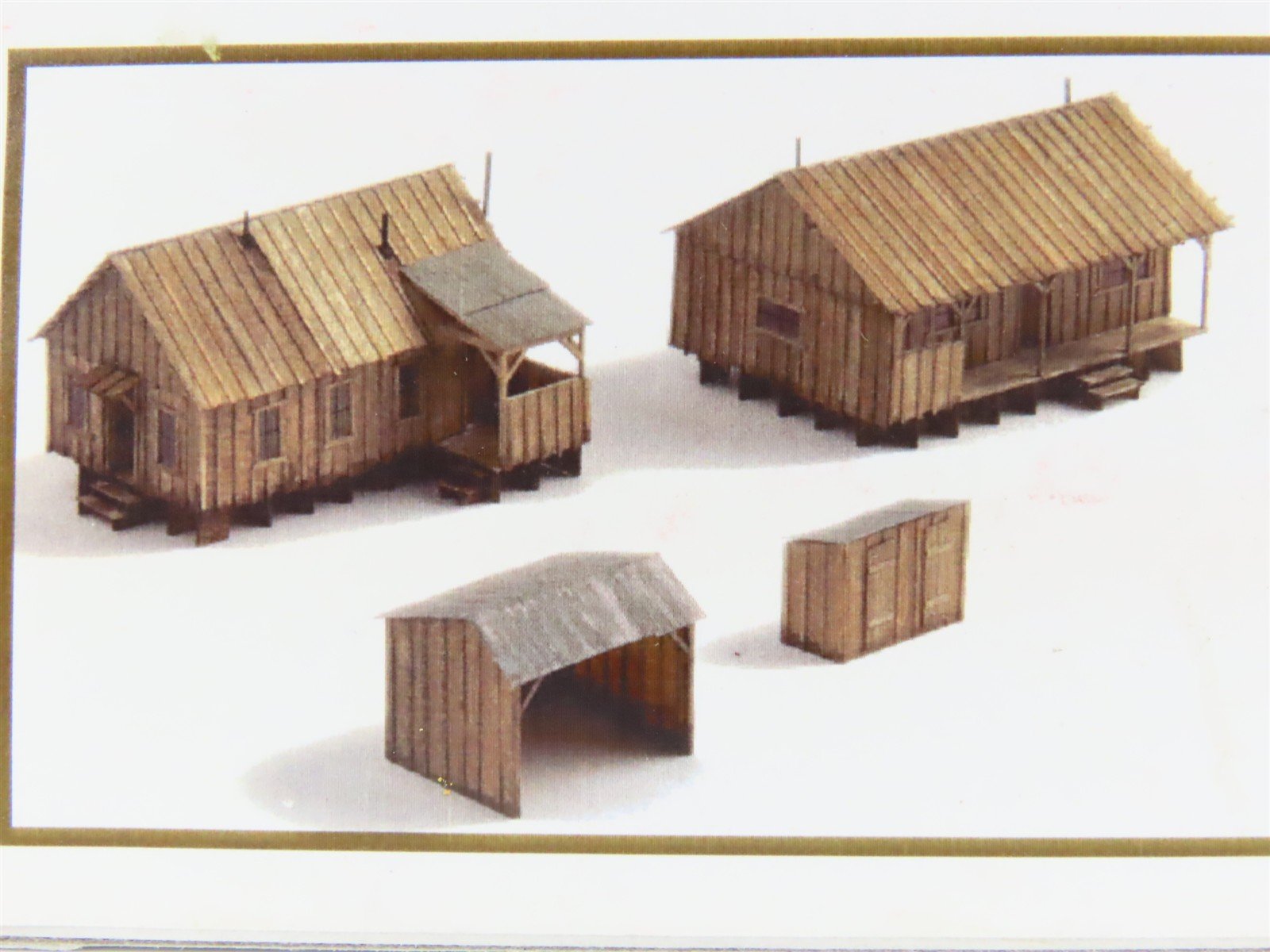 HO 1/87 Scale KMP Craftsman Kit Sawmill Outbuildings