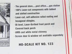 HO American Model Builders LaserKit 123 Corydon General Store & Post Office