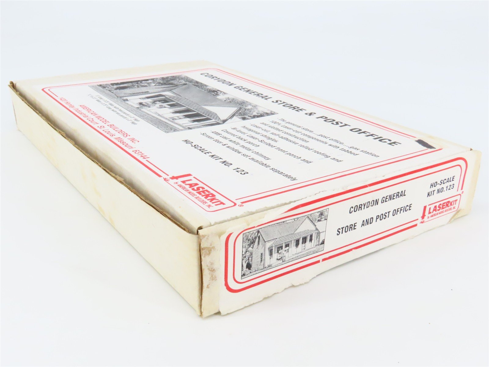 HO American Model Builders LaserKit 123 Corydon General Store & Post Office
