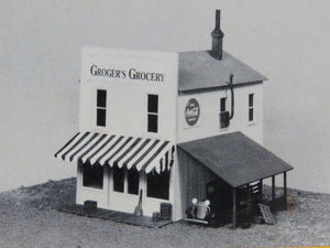 HO 1/87 Scale Micro Engineering Co. Kit 70-604 Groger's Grocery