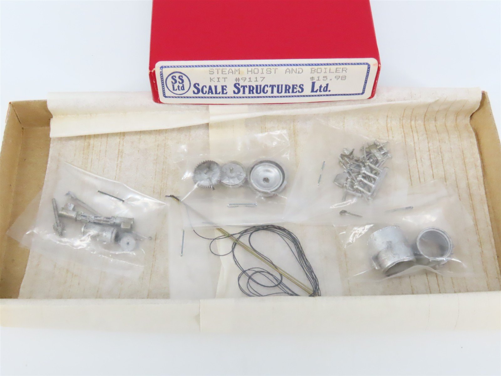 HO Scale Structures Ltd. Kit 9117 Steam Hoist And Boiler