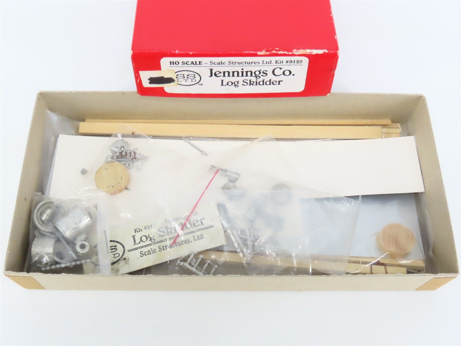 HO Scale Structures Ltd. Kit 9125 Jennings Co. Log Skidder