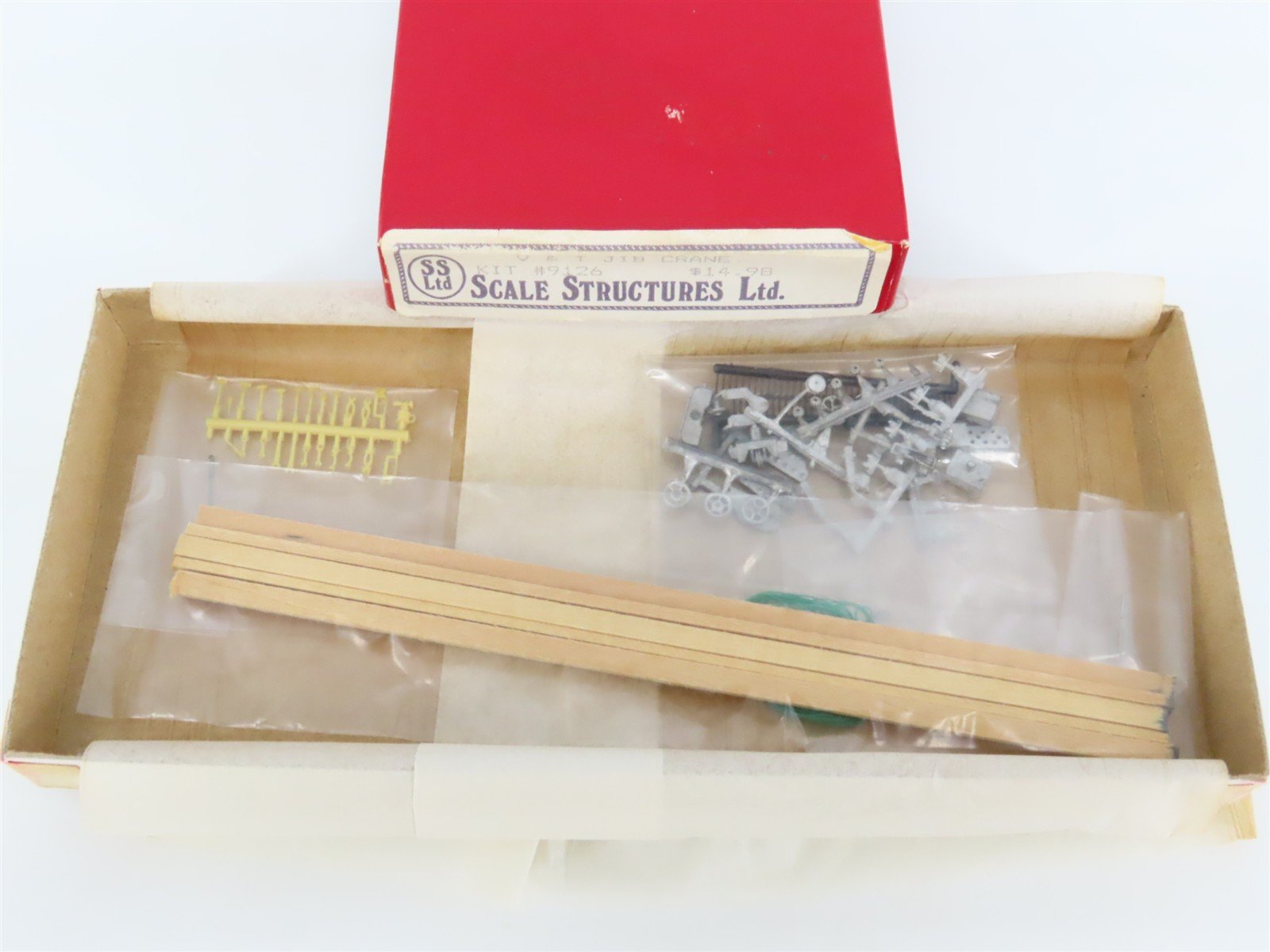 HO 1/87 Scale Structures Ltd. Kit 9126 V&T Jib Crane