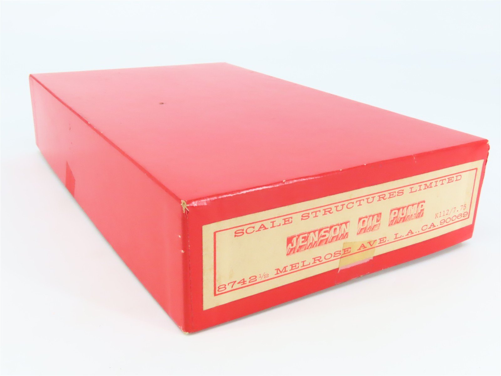 HO Scale Structures Limited Kit K112 Jenson Oil Pump