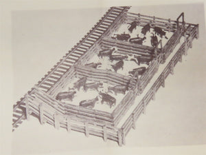 HO 1/87 Scale DMP Dyna-Model Products Kit 400B Holding Pens w/ Farm Animals