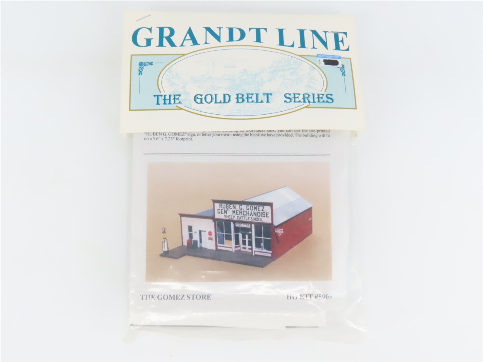 HO 1/87 Scale Grandt Line Gold Belt Series Kit 5909 The Gomez Store