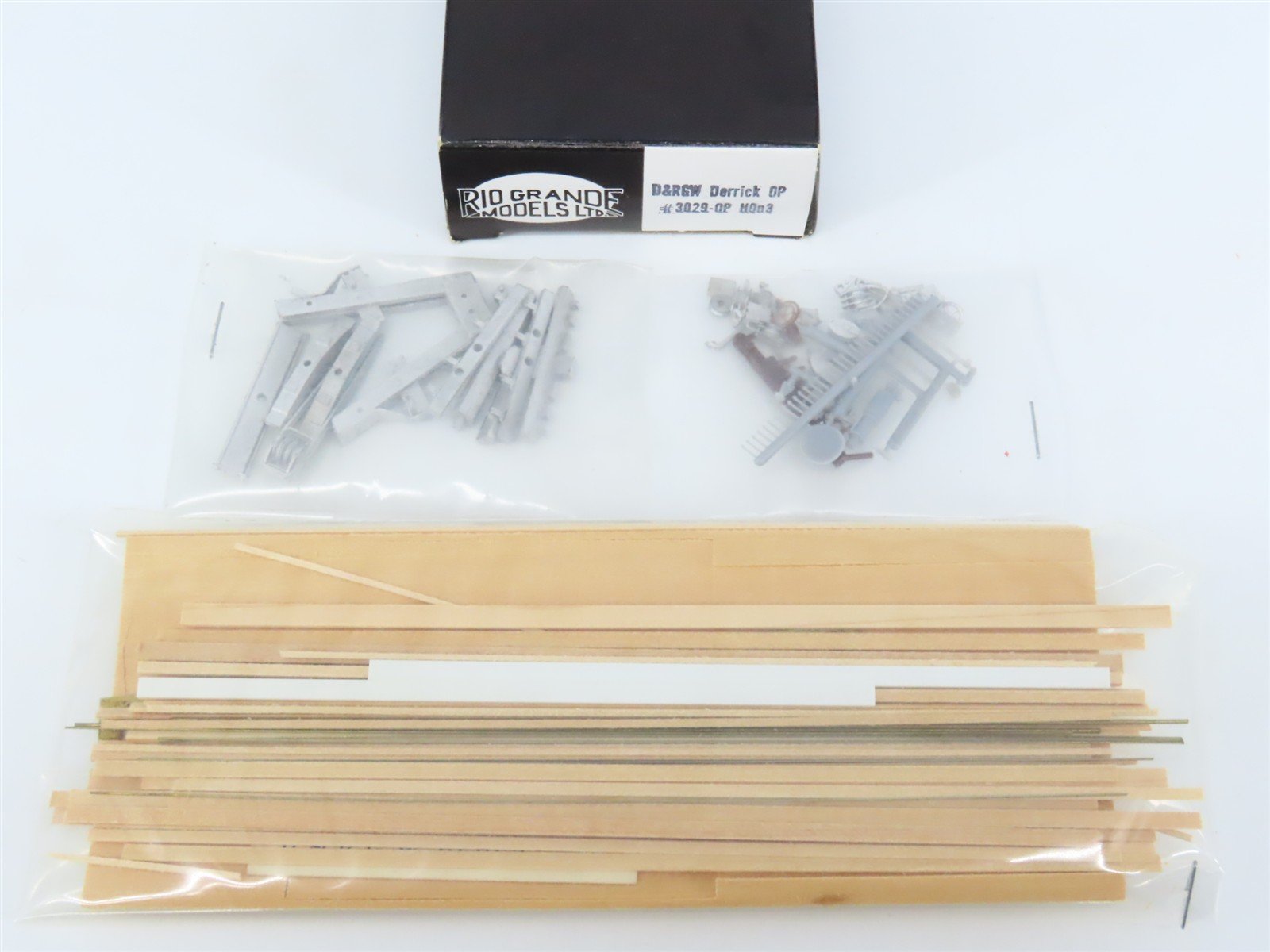 HOn3 Scale Rio Grande Models Ltd Kit 3029-OP D&RGW Rio Grande Derrick OP