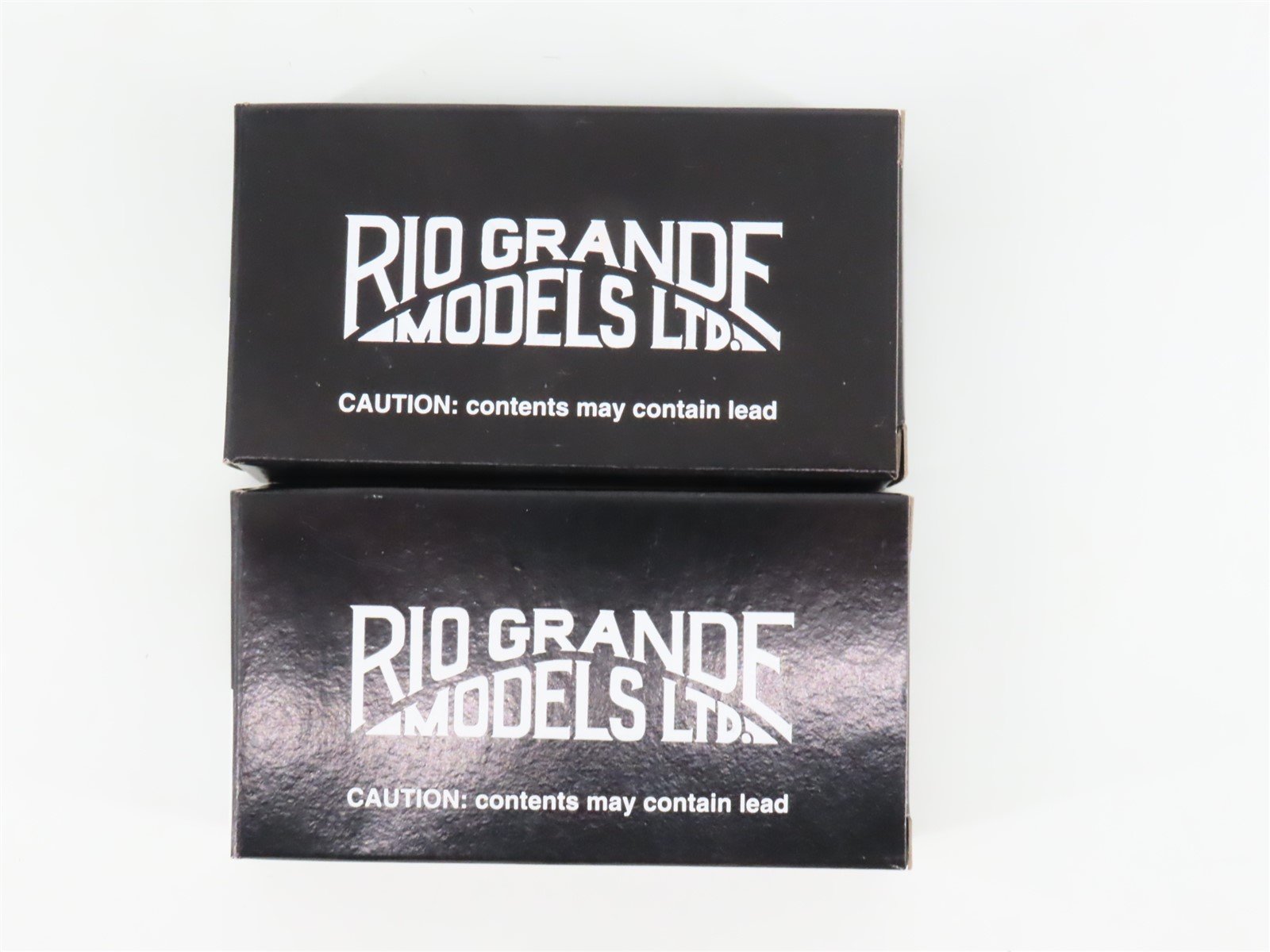 LOT of 2 HO 1/87 Scale Rio Grande Models Kit 3078-LW Linn-Wheeler Trailers