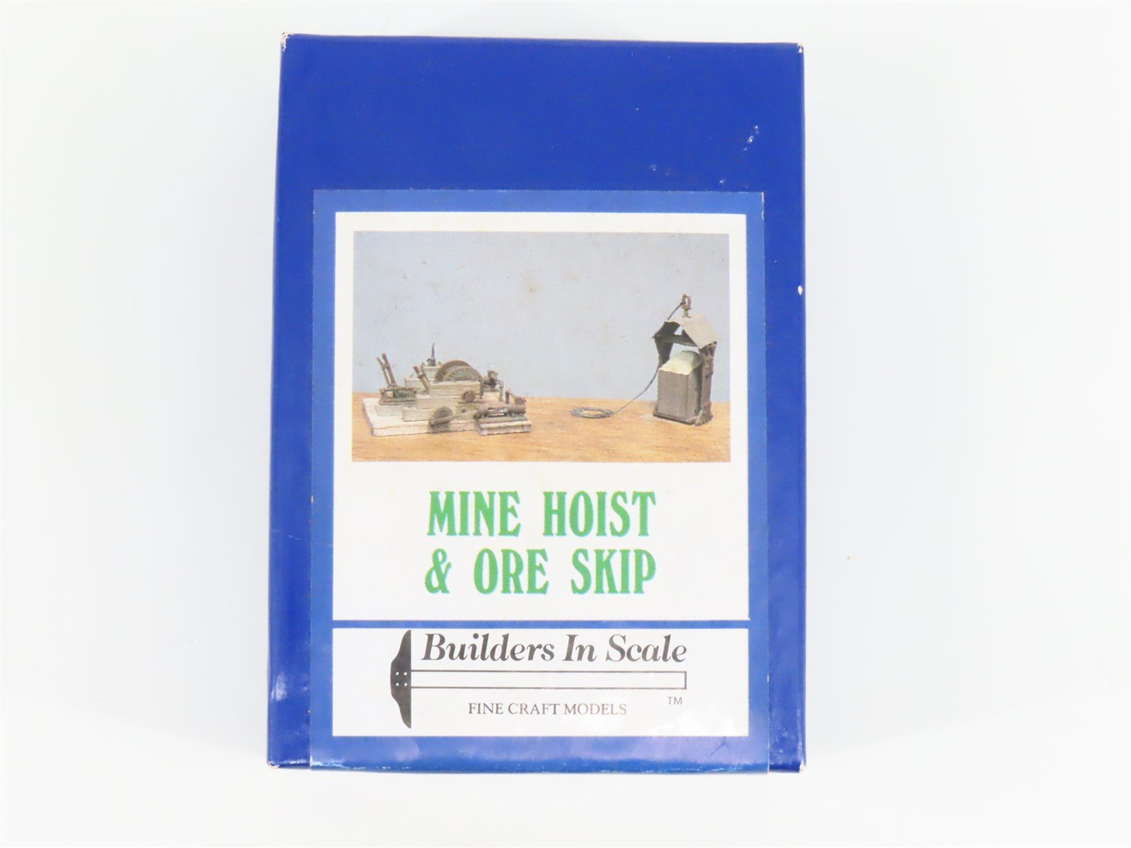 HO 1/87 Scale Builders In Scale Evening Express Kit 609 Mine Hoist & Ore Skip
