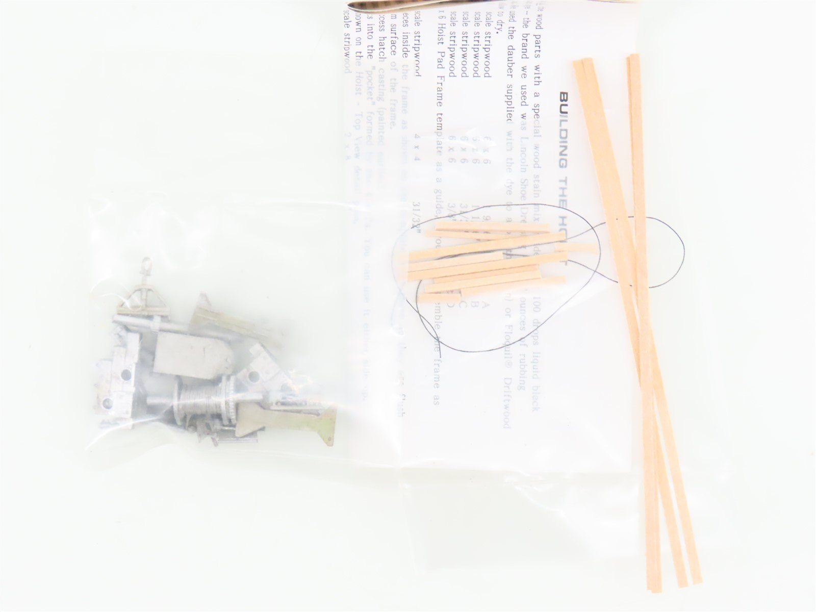 HO 1/87 Scale Builders In Scale Evening Express Kit 609 Mine Hoist & Ore Skip