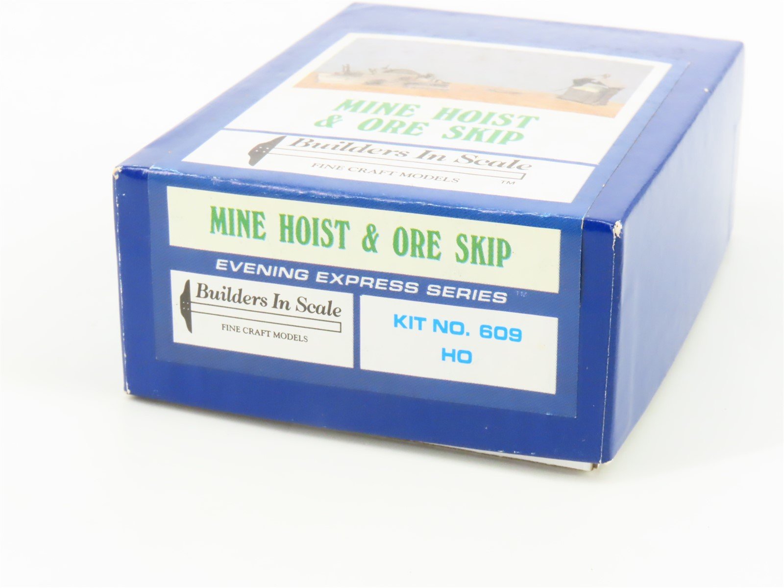 HO 1/87 Scale Builders In Scale Evening Express Kit 609 Mine Hoist & Ore Skip