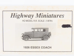 LOT of 4 HO Jordan Highway Miniatures Kits 1920s Ford & Essex Cars & Pick-Up