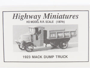 LOT of 4 HO Jordan Highway Miniatures Kits 1920s Ford & Mack Assorted Trucks