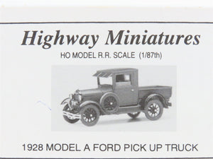 LOT of 4 HO Jordan Highway Miniatures Kits 1920s Ford & Mack Assorted Trucks