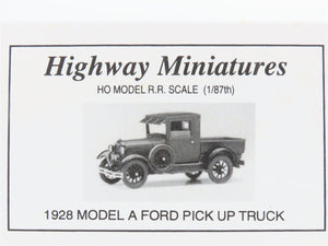 LOT of 4 HO Jordan Highway Miniatures Kits 1920s Ford & Mack Assorted Trucks
