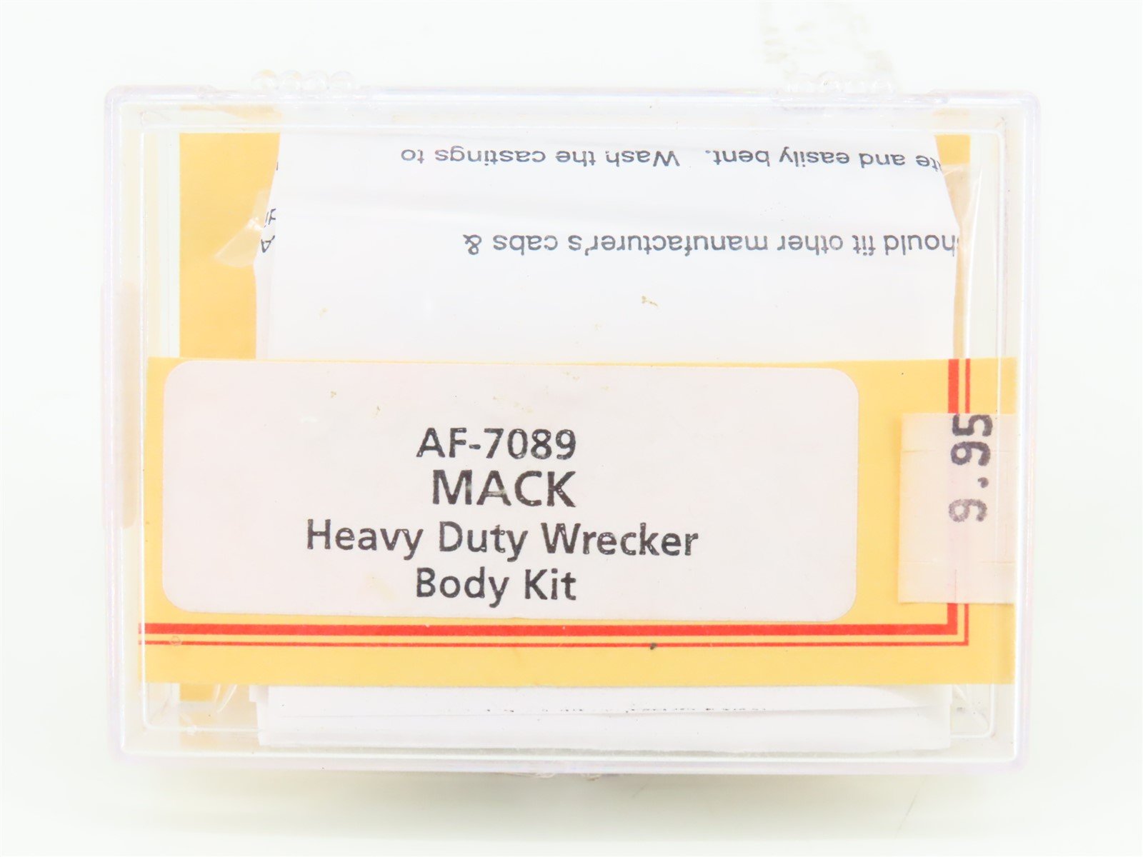 HO Alloy Forms AF-7089 Die-Cast MACK Heavy Duty Wrecker Body Kit