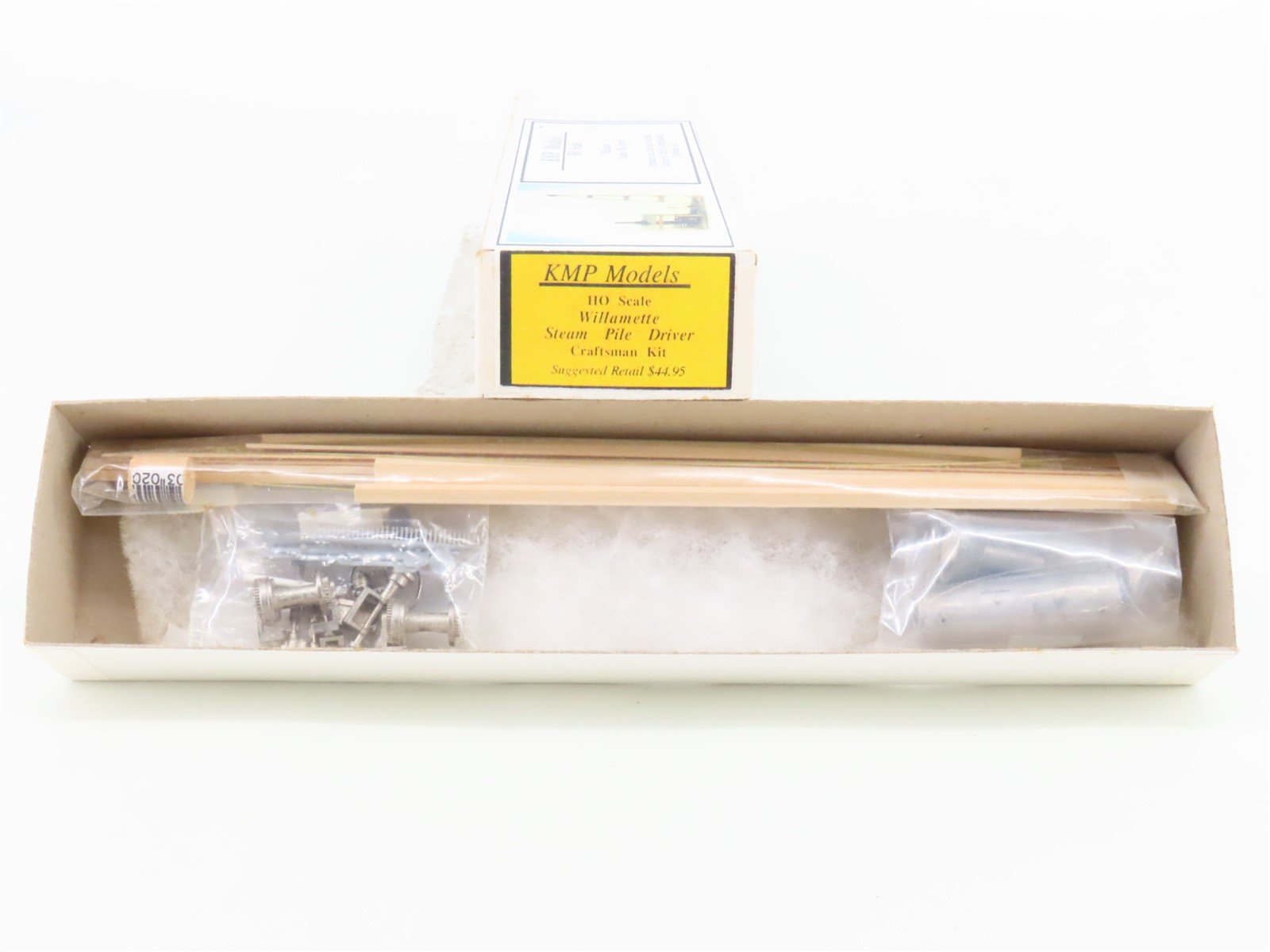 HO Scale KMP Models Willamette Steam Pile Driver Kit