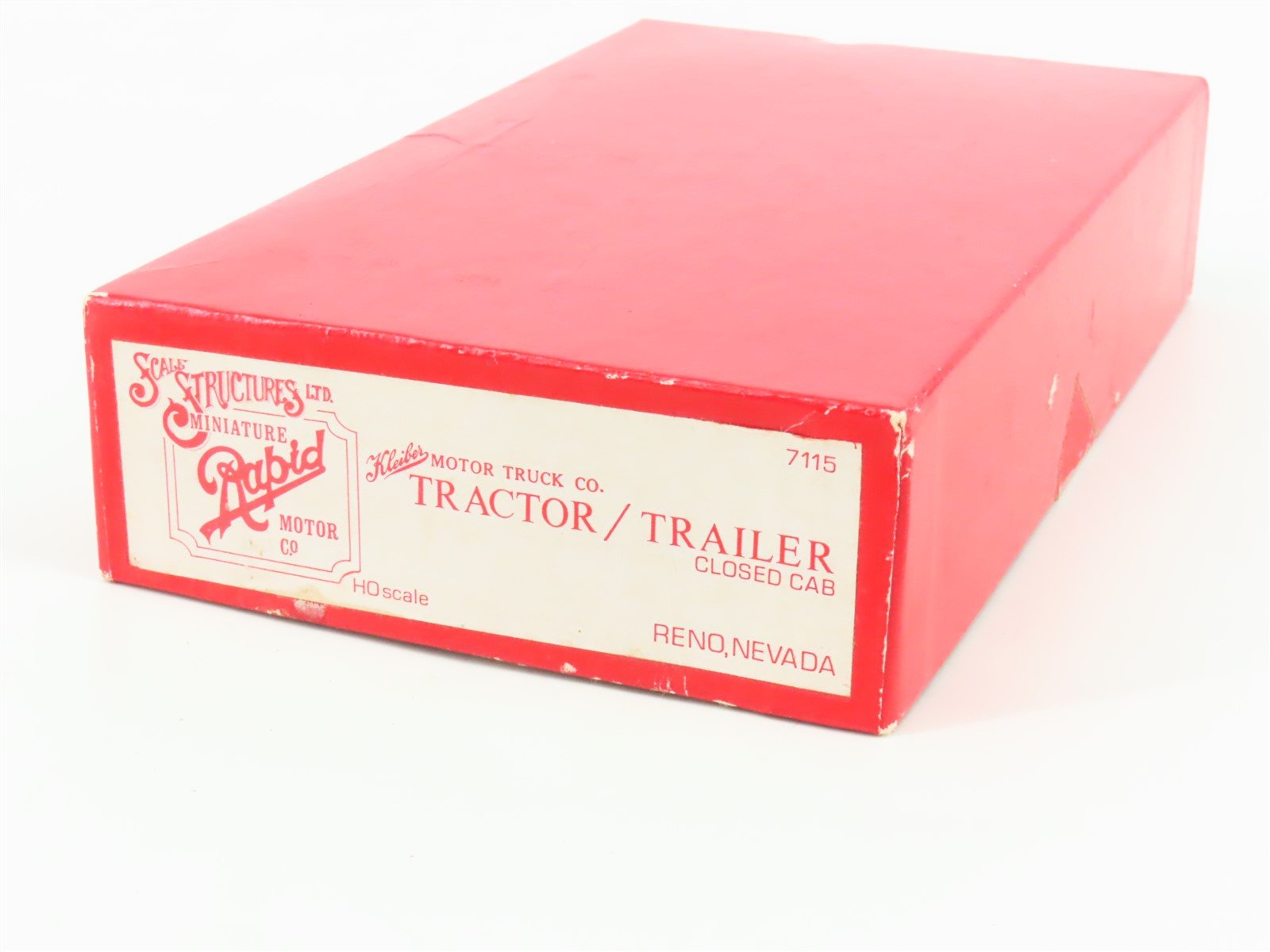 HO Scale Scale Structures Ltd 7115 Die-Cast Kleiber Tractor Trailer Kit