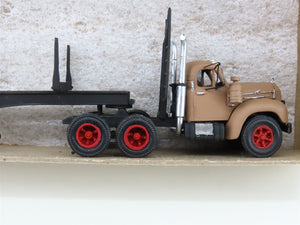HO Lee Town 432-3030 Die-Cast B-61 Mack Tractor wTrailmobile Log Trailer CUSTOM