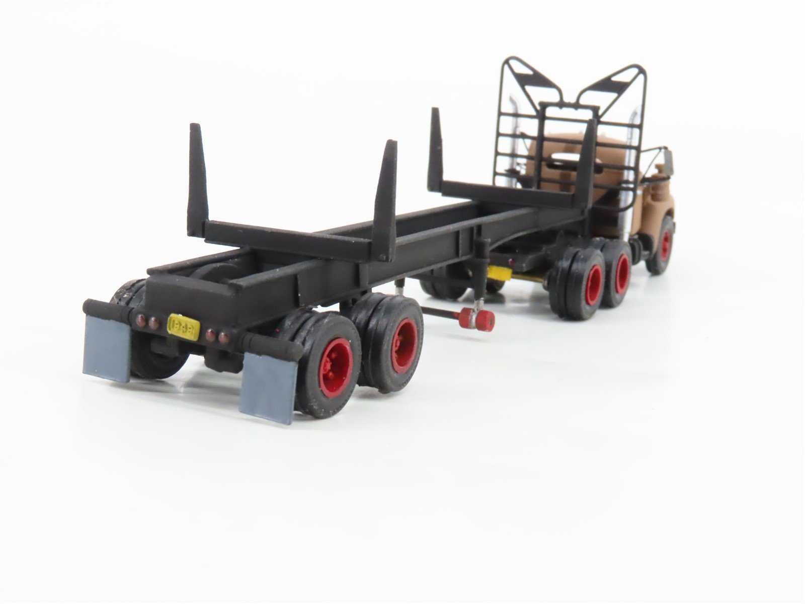 HO Lee Town 432-3030 Die-Cast B-61 Mack Tractor wTrailmobile Log Trailer CUSTOM