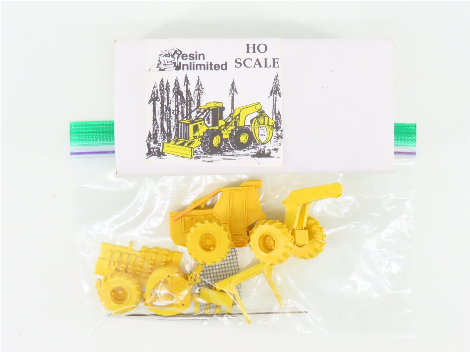 HO Scale Resin Unlimited 201 Modern Log Skidder PARTIALLY ASSEMBLED/CUSTOM