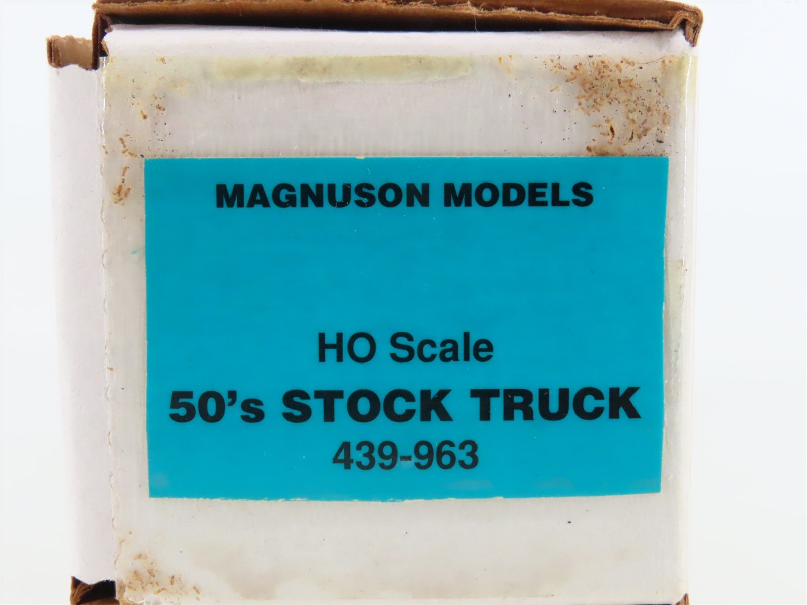 HO Scale Magnuson Models 439-963 Die-Cast 50's Stock Truck CUSTOM