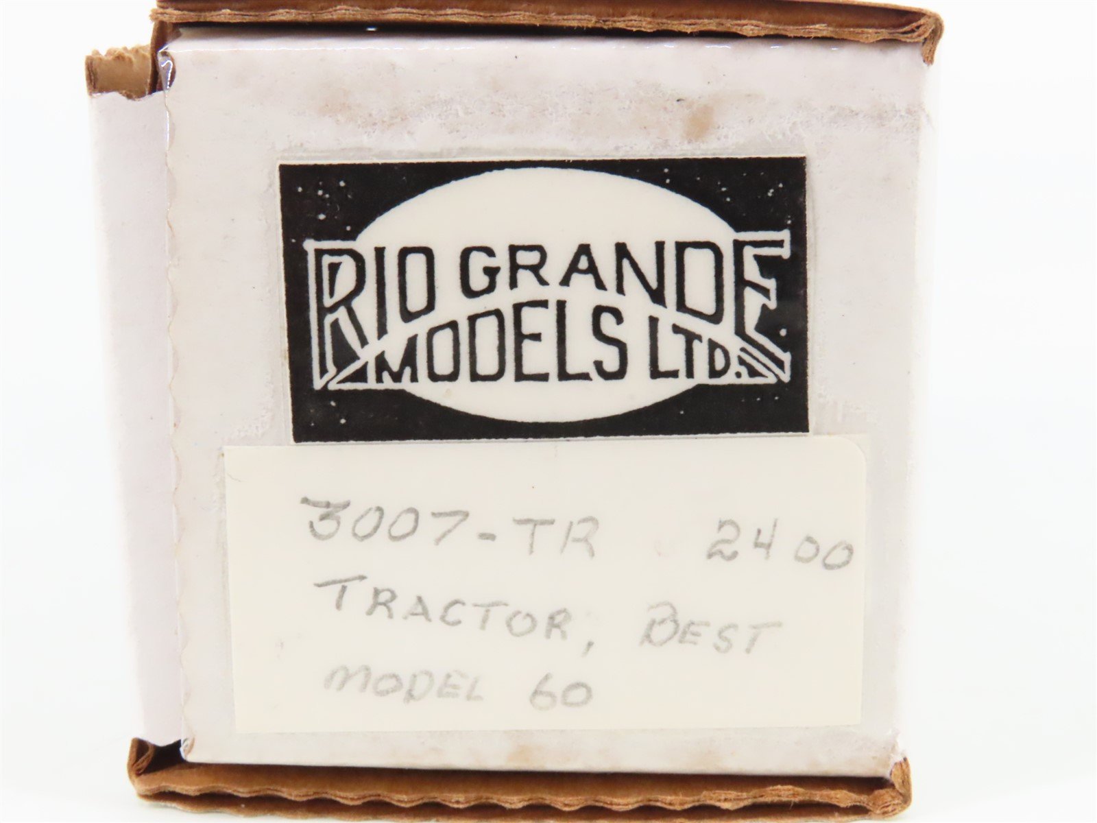 HO Scale Rio Grande Models 3007-TR Die-Cast Bulldozer Tractor CUSTOM