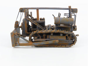 HO Scale Rio Grande Models 3007-TR Die-Cast Bulldozer Tractor CUSTOM