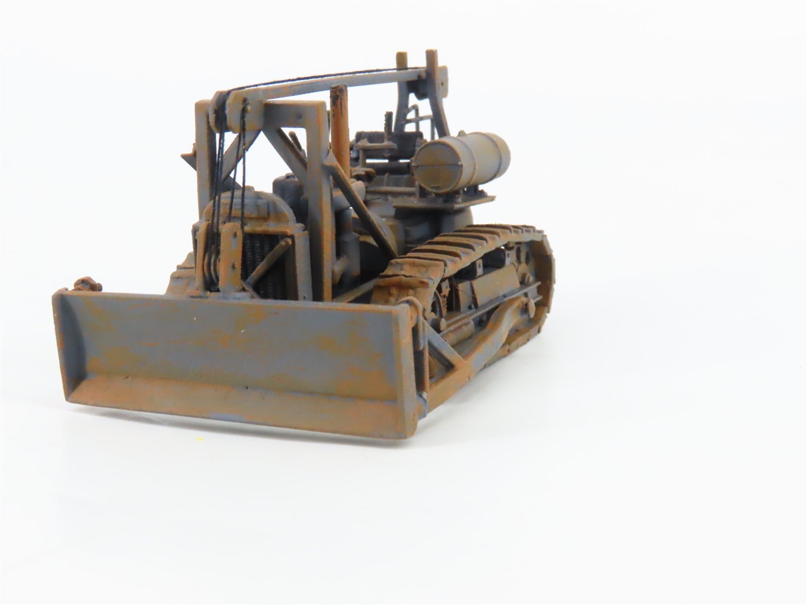 HO Scale Rio Grande Models 3007-TR Die-Cast Bulldozer Tractor CUSTOM