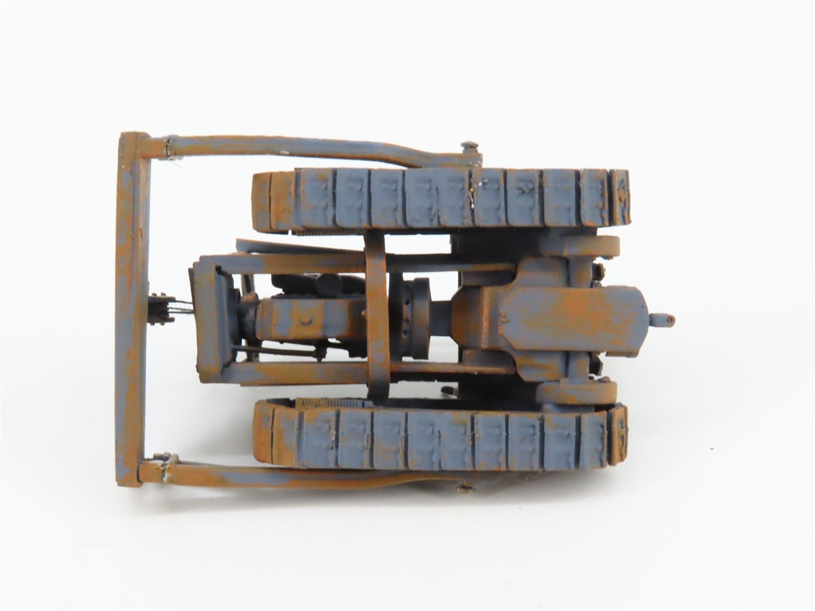 HO Scale Rio Grande Models 3007-TR Die-Cast Bulldozer Tractor CUSTOM