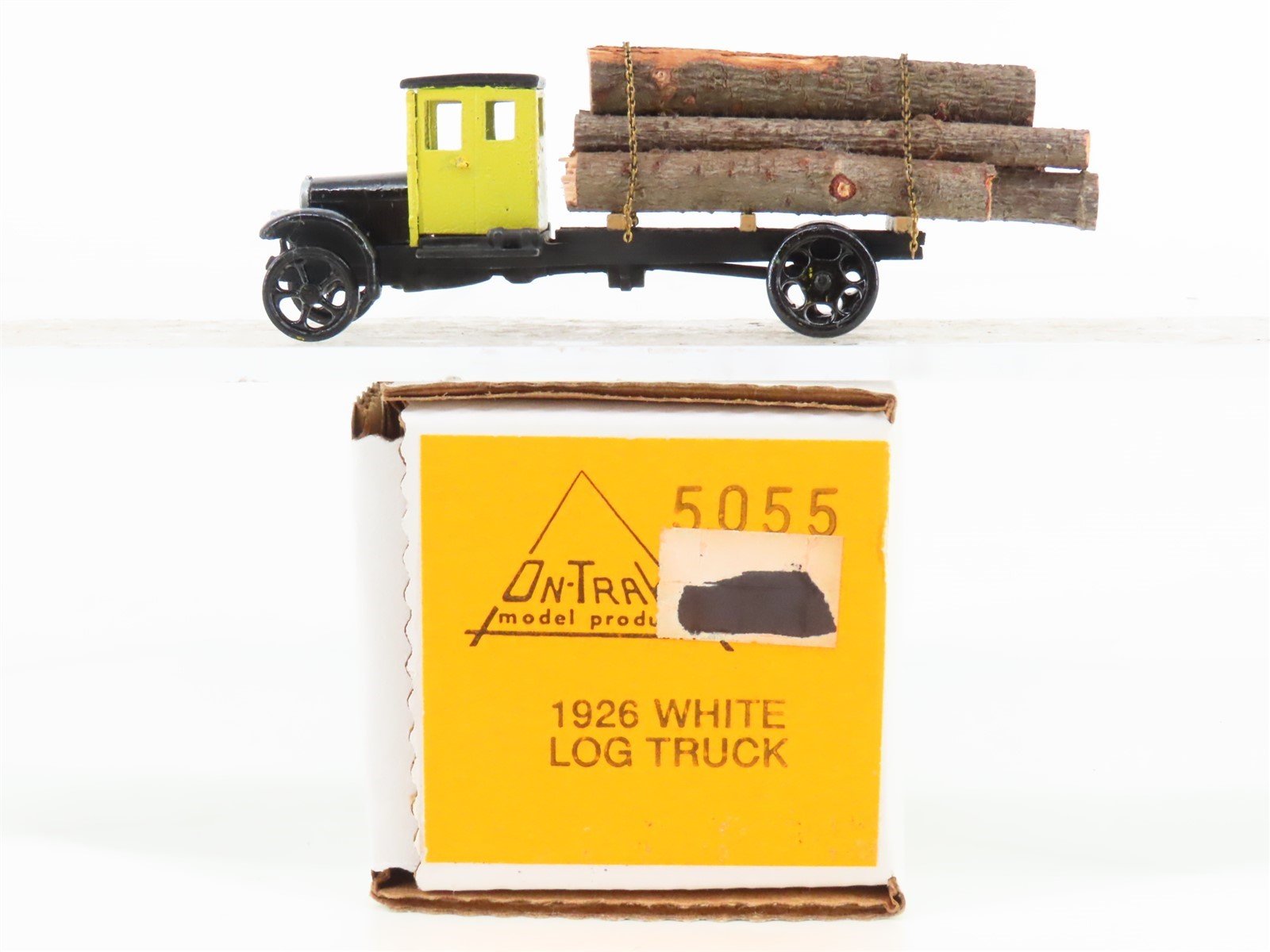 HO Scale On-Trak 5055 1926 Log Truck w/Load CUSTOM