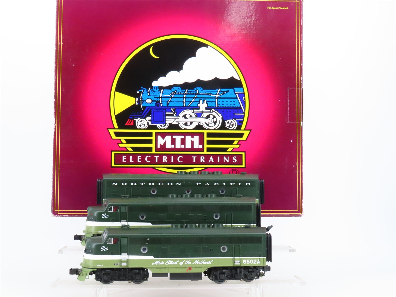 O Gauge 3-Rail MTH 20-2818-1 NP Northern Pacific F3 A/B/A Diesel Loco Set