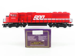 O Gauge 3-Rail MTH MT-2044LP SOO Line SD60M Diesel Locomotive #6060 w/Sound