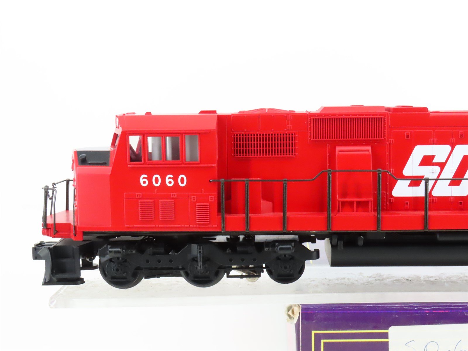 O Gauge 3-Rail MTH MT-2044LP SOO Line SD60M Diesel Locomotive #6060 w/Sound