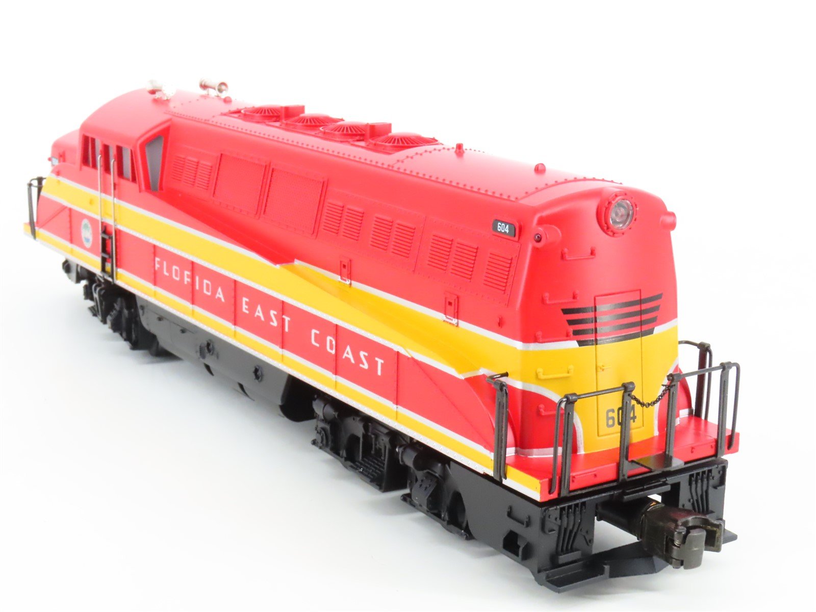 O Gauge 3-Rail MTH MT-2130LP FEC Florida East Coast BL2 Diesel #604 w/Sound
