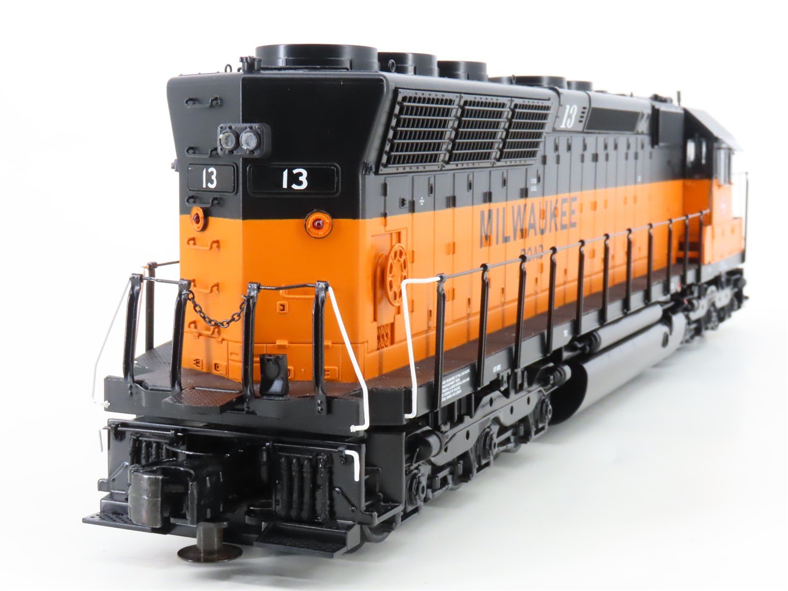O Gauge 3-Rail MTH 20-2912-3 MILW Milwaukee Road SD45 Diesel #13 UNPOWERED