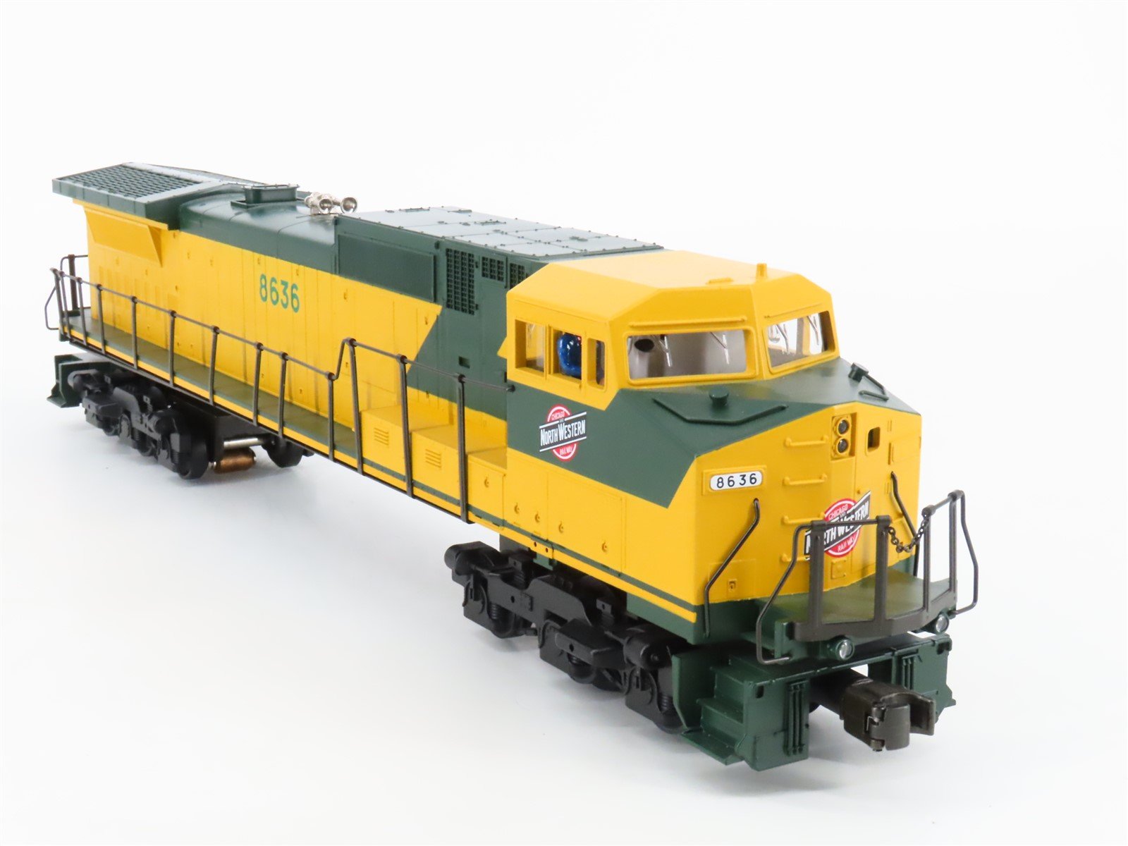O Gauge 3-Rail MTH 20-2159-1 CNW Railway Dash 9 Diesel Locomotive #8636