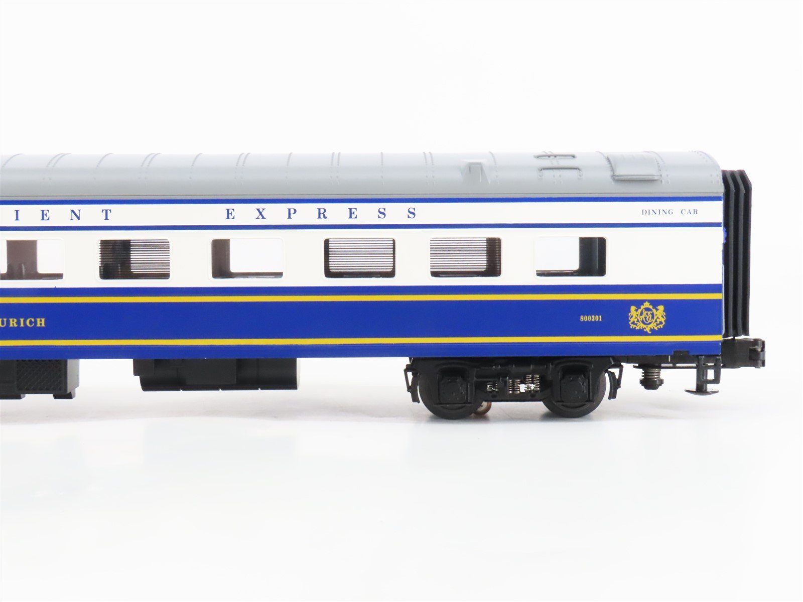 O Gauge 3-Rail MTH 20-66009 Orient Express Sleeper/Diner Passenger 2-Car Set