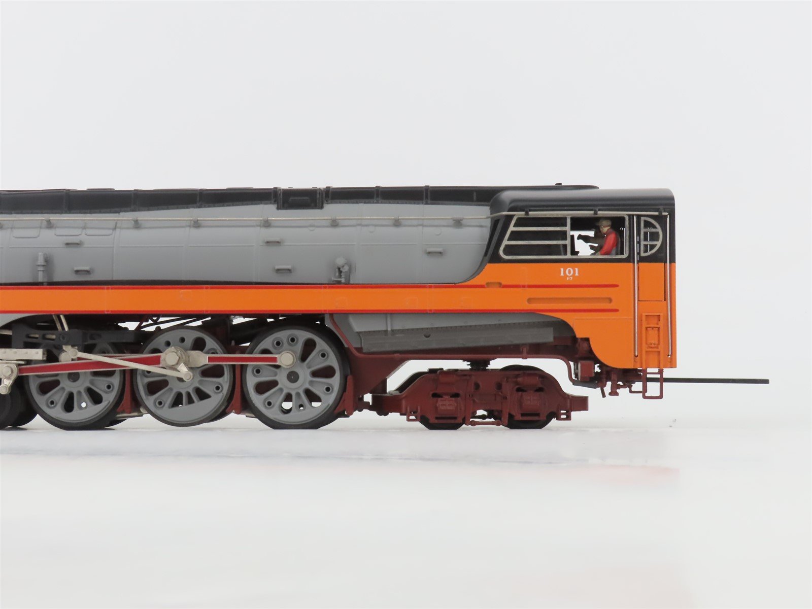 O 3-Rail MTH 20-3096-1 MILW Hiawatha 4-6-4 Steam #101 w/Sound - NEEDS BATTERY