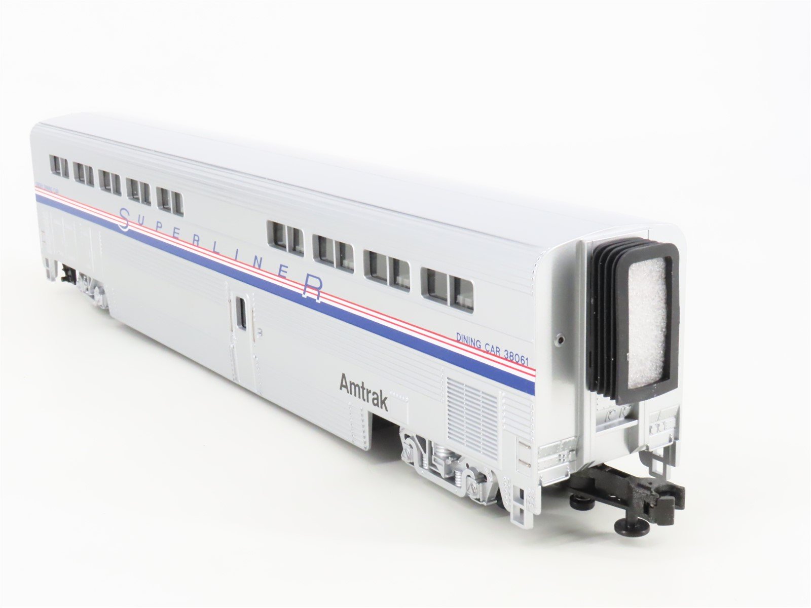 O Gauge 3-Rail MTH 20-6541 Amtrak Superliner Phase IV 70' Passenger 2-Car Set