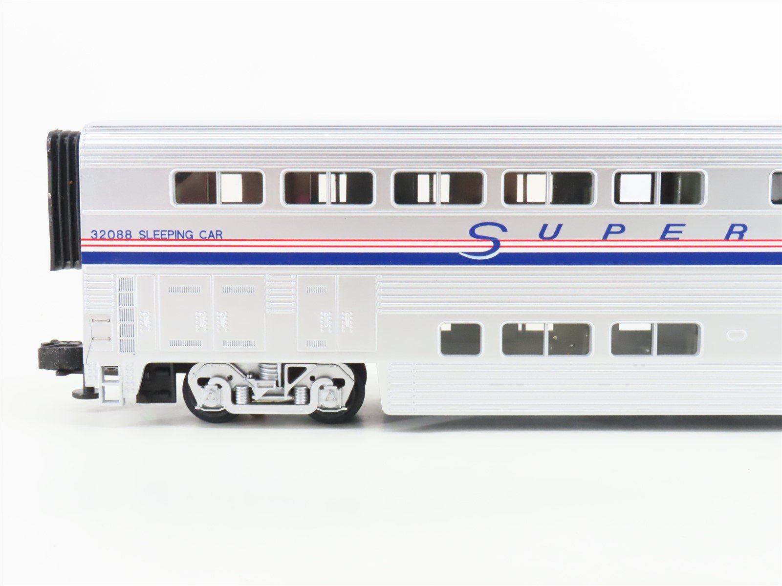 O Gauge 3-Rail MTH 20-6541 Amtrak Superliner Phase IV 70' Passenger 2-Car Set