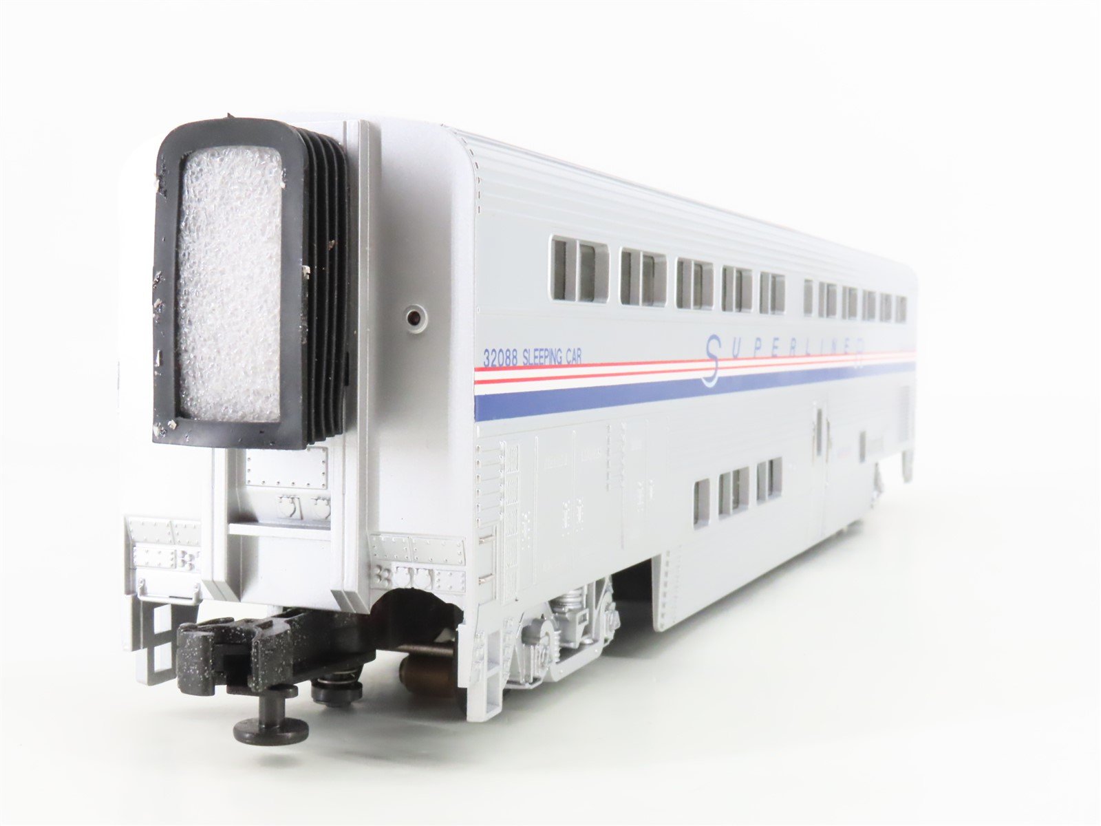 O Gauge 3-Rail MTH 20-6541 Amtrak Superliner Phase IV 70' Passenger 2-Car Set